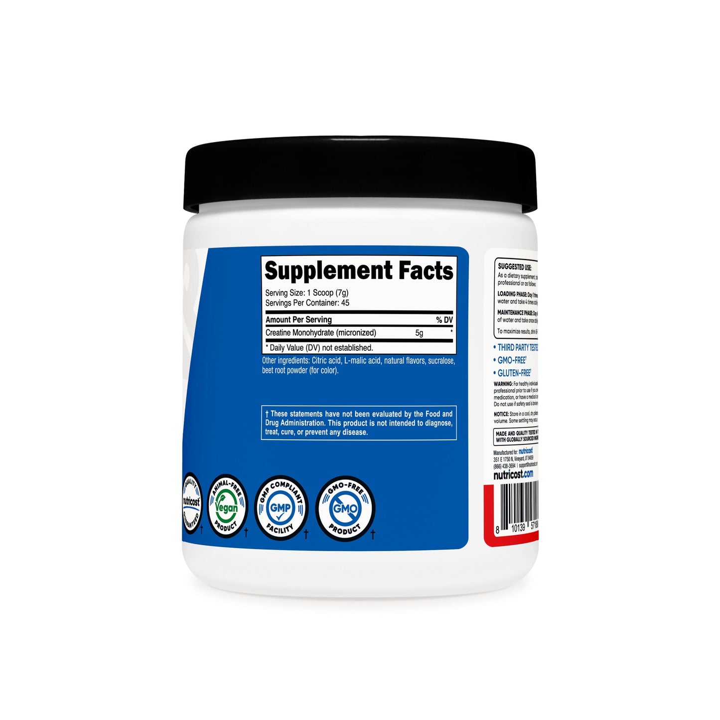 Nutricost Creatine Monohydrate Powder