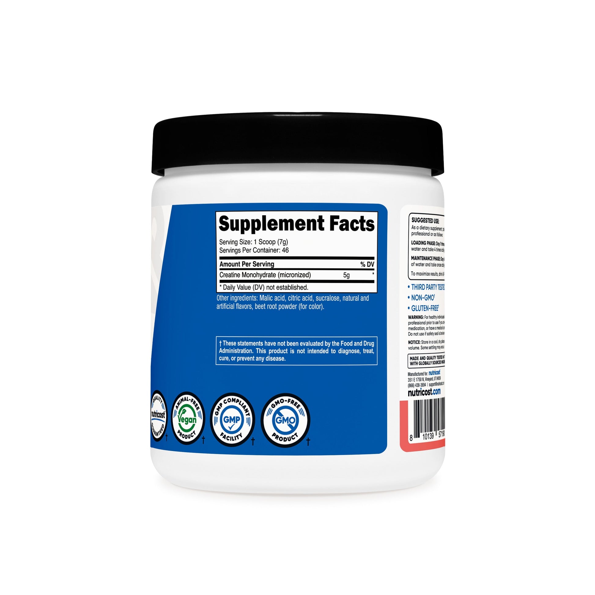 Nutricost Creatine Monohydrate Powder